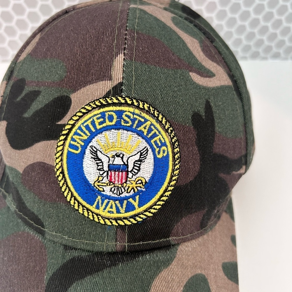U.S. Navy  Embroidered Camouflage Hat